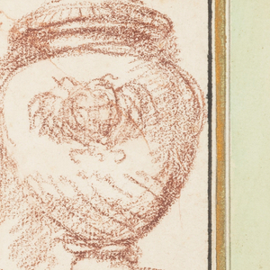 Drawing, Three urns, ca. 1759–70