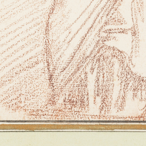 Drawing, Standing figure with basket, ca. 1759–70