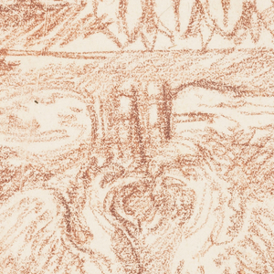 Bound Drawing, Brackets and a Column Capital with Eagles, in Dessins d