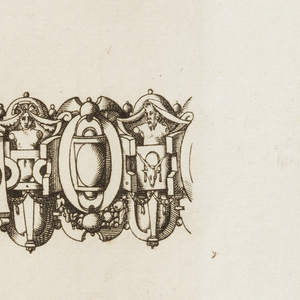 Print, Plate 20, from Livre de bijouterie (Book of Designs for Goldsmiths and Jewelers), ca. 1570
