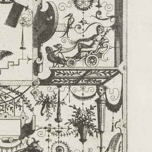 Print, Plate 19, from Grotteßco in diverßche manieren (Various Grotesques), 1564