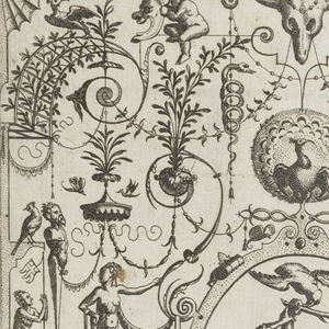 Print, Plate 26, from Grotteßco: in diverßche manieren, 1564