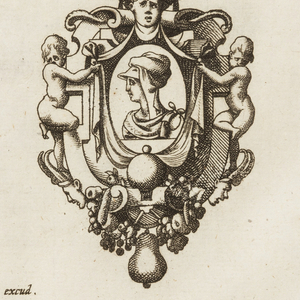 Print, Plate 5, from Livre de bijouterie (Book of Designs for Goldsmiths and Jewelers), ca. 1570