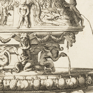 Print, Fountain Design, from Dessins d