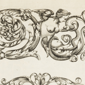 Print, Plate 6, from Diverses pièces de serruriers (Various Designs for Locksmiths), 1662