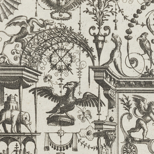 Print, Plate 20, from Grotteßco in diverßche manieren (Various Grotesques), 1564