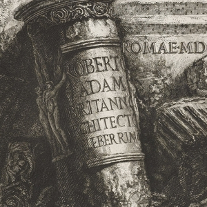Book, Frontispiece, with Dedication to Robert Adam, in Il Campo Marzio dell