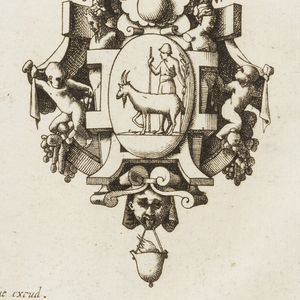 Print, Plate 8, from Livre de bijouterie (Book of Designs for Goldsmiths and Jewelers), ca. 1570