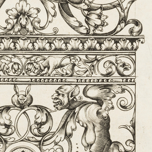 Print, Plate 10, from Diverses pièces de serruriers (Various Designs for Locksmiths), 1662