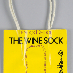 Shopping Bag, Le Sock Depot: The Wine Sock