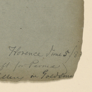 Drawing, Study for "The Goldsmith", June 5, 1883