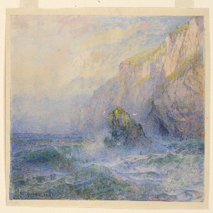 Drawing, Scotch or Irish Cliffs, 1900