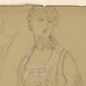 Drawing, Mrs. Rutherford B. Hayes,, 1880