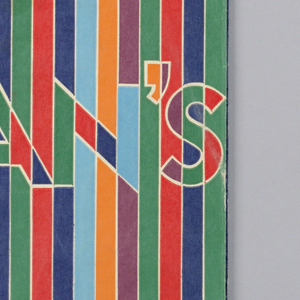 Shopping Bag, B. Altman & Co.: Vertical Stripes
