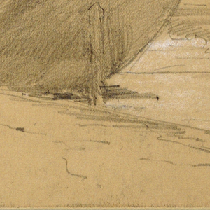 Drawing, At the shore, 1884
