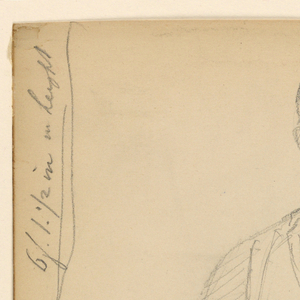 Drawing, President Chester A. Arth, 1850