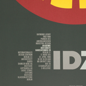 Poster, Poster for Exhibition of, 1990