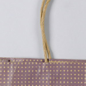 Shopping Bag, Jack Lenor Larsen: Tan Squares