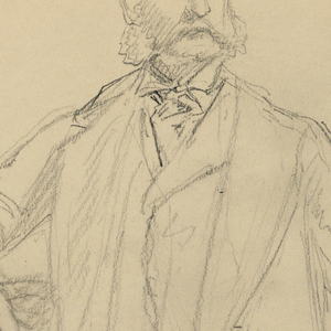 Drawing, President Chester A. Arth, 1884