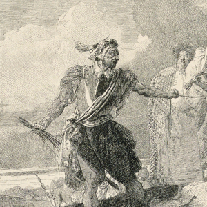 Print, Via Crucis - Station VI, Saint Veronica Wipes His Face with a Veil, ca. 1749