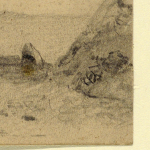 Drawing, At the coast, 1880–90