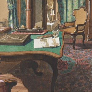 Drawing, Interior of a Man