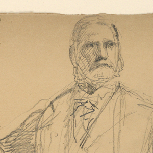 Drawing, President Chester Alan Ar, June 1886