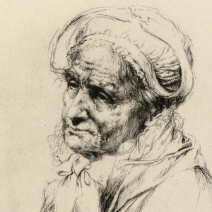 Print, "The Shawl", 1923