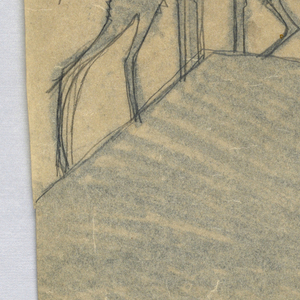 Drawing, Three ibex