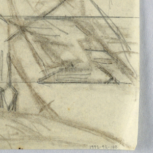 Drawing, Design for Forest Hills Post Office Station Emblem, Flushing, NY, n.d.