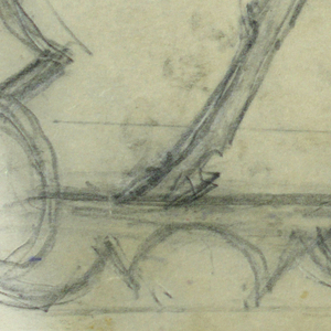 Drawing, Prancing horse