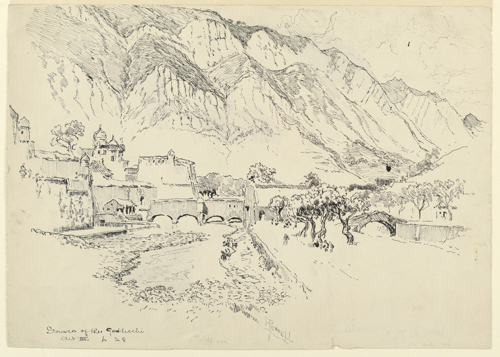 Drawing, Source of the Gordicchio