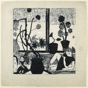 Drawing, A Window Seat, ca. 1940