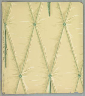 Sidewall - Sample, Album of Authentic Reproductions of Famous Historical Wall Papers