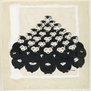 Drawing, Graduating Class, Girls