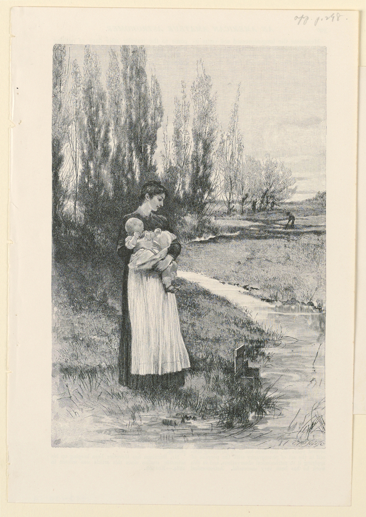 Print, The Irrigating Ditch, Illustration for The Century Magazine (XXXVIII, No. 2, June 1889, p. 299)