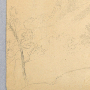 Drawing, From Cozzens Point Looking South
