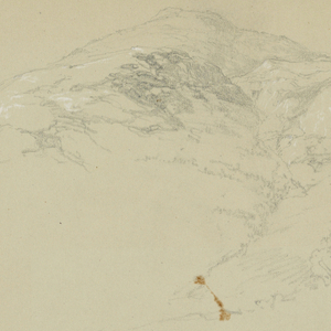 Drawing, Landscape Sketch - Mt. Desert, Maine
