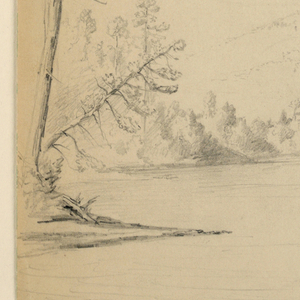 Drawing, Chocorua Mountain from Cara