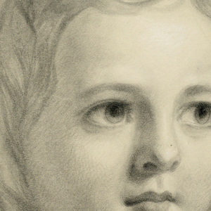Drawing, Study for Duplicate of "Christiana", 1850