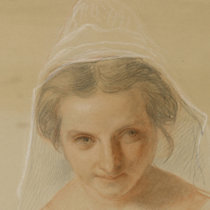 Drawing, Study for "Ichabod Crane, 1861