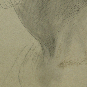 Drawing, Study for "Tribute Money", 1852