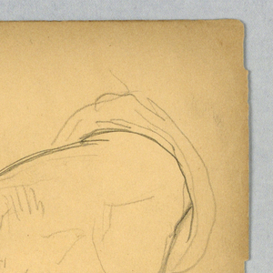 Drawing, Left: William Amory Seate, 1894