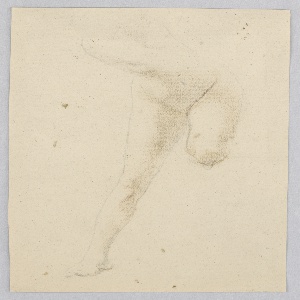 Drawing, Study for a woman, “Vintage Festival,” Mendelssohn Glee Club, New York, NY, 1895–1898