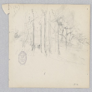 Drawing, Landscape, 1879