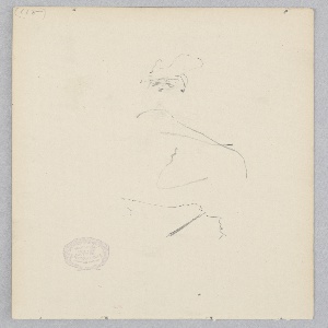 Drawing, Figure, 1877