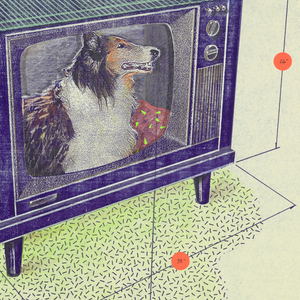 Drawing, Lassie Come Home, 1990
