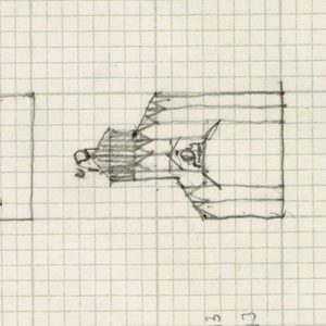 Drawing, Flea Folly, 1990