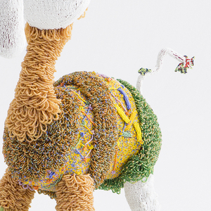 Sculpture, Tail-lor Swift, from the Afreaks series, 2015