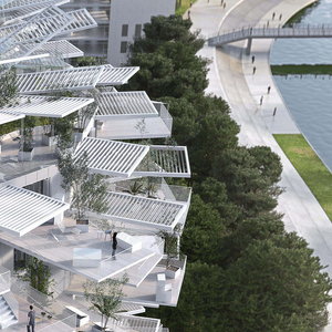 Rendering, Montpellier Apartment (L